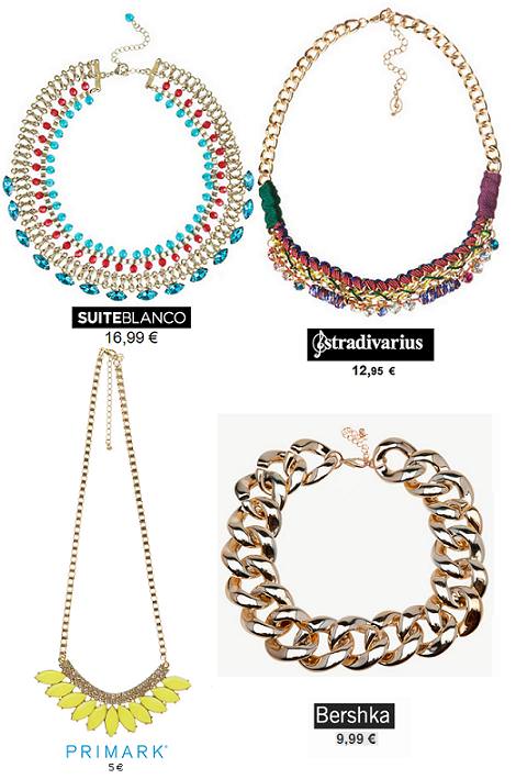 Accesorios de moda primavera verano 2013
