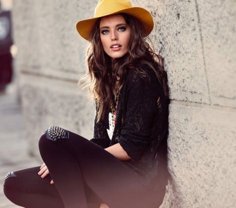 leggings de tachas de calzedonia otoño invierno 2013 2014