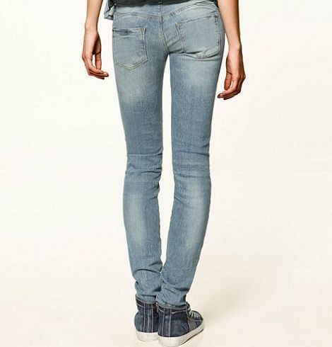 lluvia Muelle del puente Edad adulta Los jeans efecto push up de Zara | demujer moda