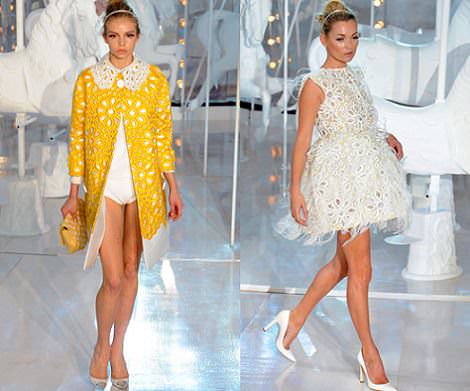 Louis Vuitton Primavera-Verano 2012: aparentando un cuerpo que no es