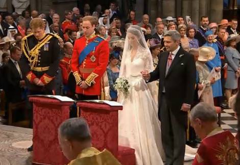 Vestido de novia de Kate Middlenton