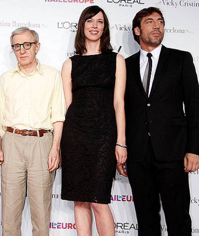 Bardem con parte del equipo
