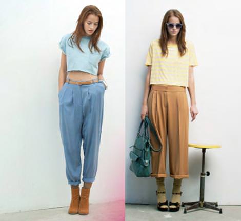 Pantalones con pinzas Pantalones con pinzas