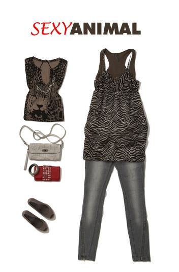 Bershka propone un look muy animal
