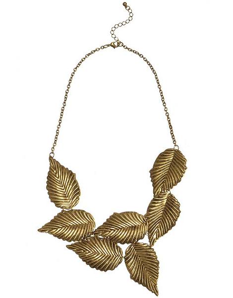 Accesorios de Blanco dorados del otoño 