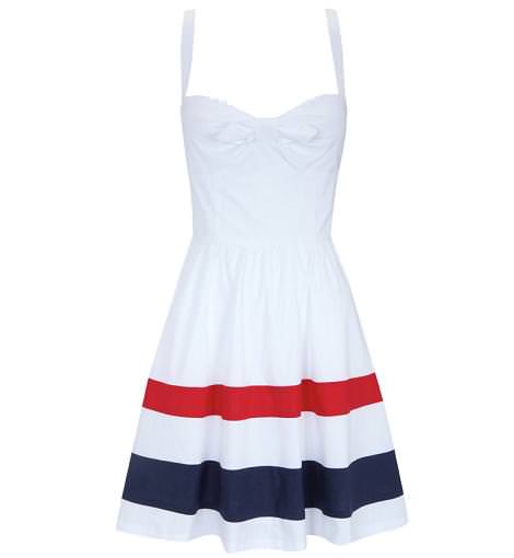 Blanco ropa primavera 