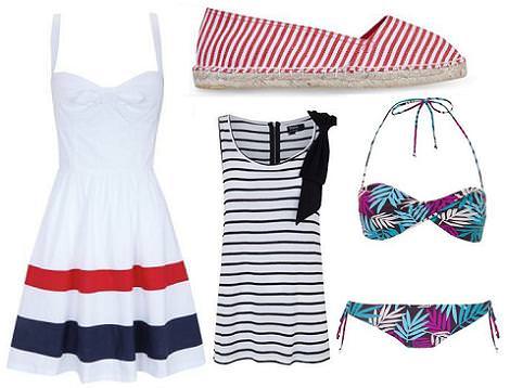 Blanco ropa primavera 