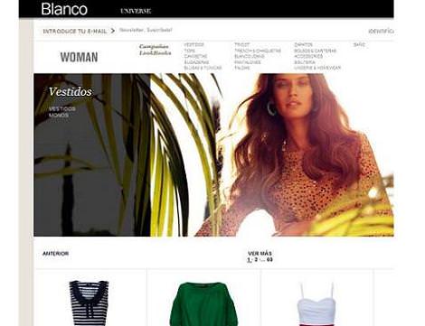 Tienda online de Blanco