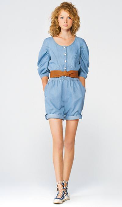 Monos (playsuit), moda primavera 