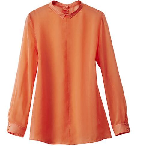 camisa coral de hm primavera 