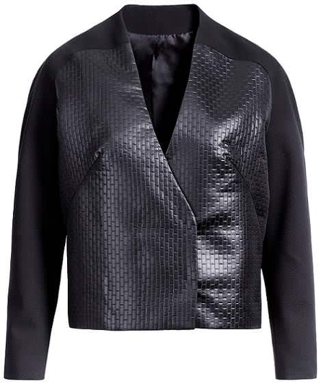 chaqueta de cuero de hm primavera 