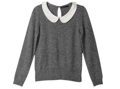 Blusas y vestidos con cuellos baberos