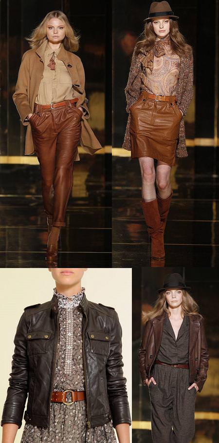 Tendencias moda otoño : Cuero