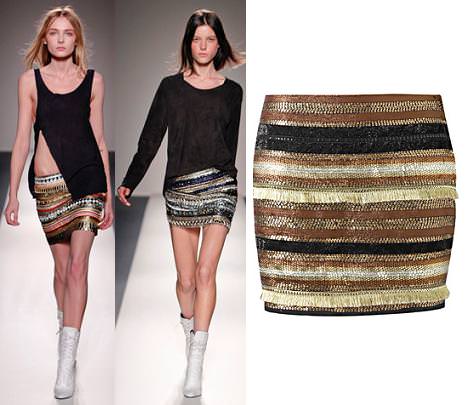 Nuevo vestido de fiesta de Mango, clon de Balmain