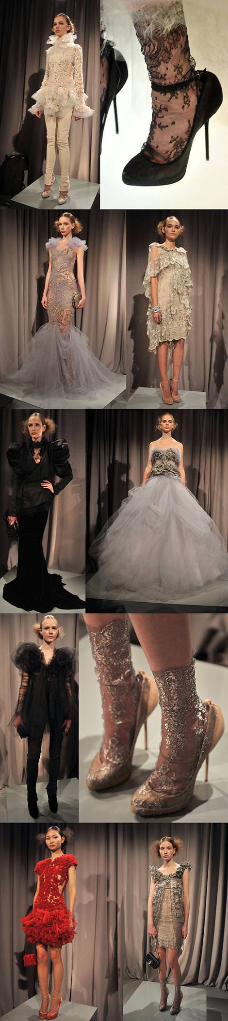 Vestidos de Marchesa otoño invierno  