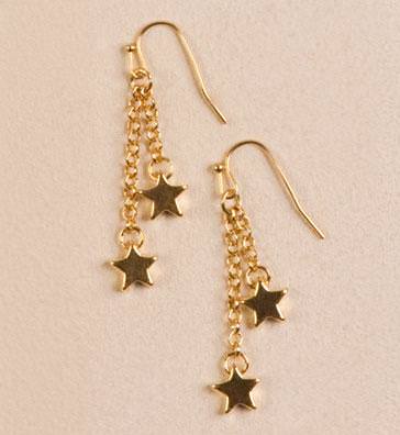 Pulsera y pendientes de estrellas de Massimo Dutti