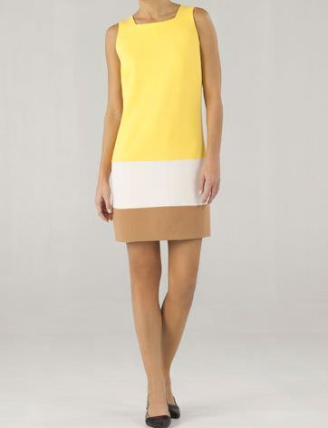 massimo dutti vestido amarillo