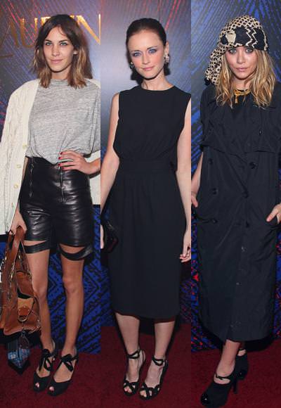 Alexa Chung, Ashley Olsen, Alexis Bledel,... con YSL y el perfume Belle d'Opium