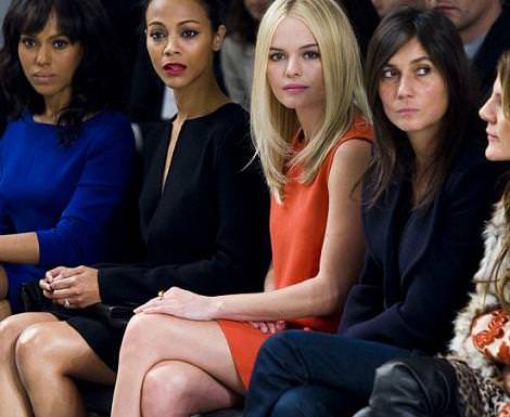It girls en la New York Fashion Week Fall 
