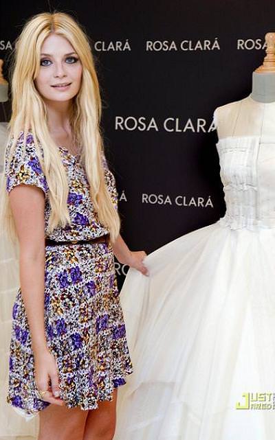 Misha Barton con Rosa Clará y los vestidos de novia 201