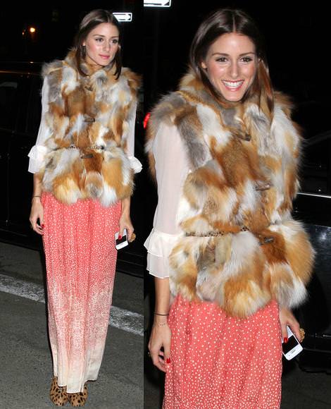 Olivia Palermo en la New York Fashion Week
