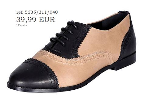 Zapatos oxford de Pull&Bear (otoño invierno  )