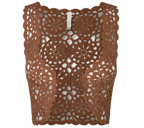 Stradivarius ropa de crochet