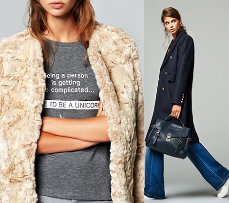 abrigos de Stradivarius otoño invierno 2014 2015