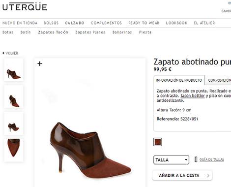 Uterque tienda online