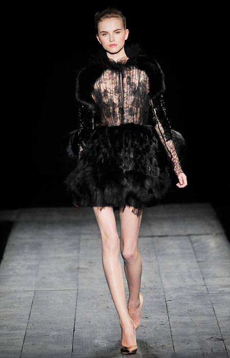 moda otoño invierno  , de alta costura, de Valentino
