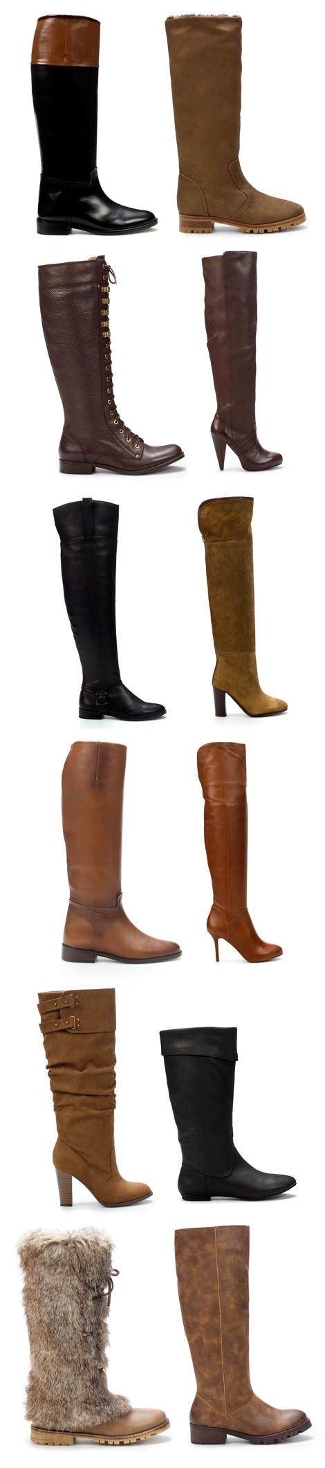 Botas de Zara (moda otoño invierno  )