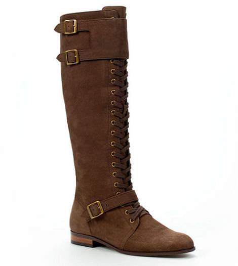 Botas con cordones, moda otoño invierno  