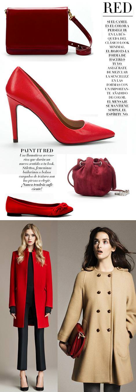 Rojo, el color de moda(otoño invierno  )