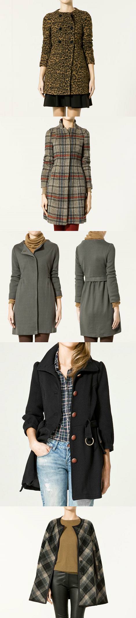 Nuevos abrigos de Zara (otoño invierno  )