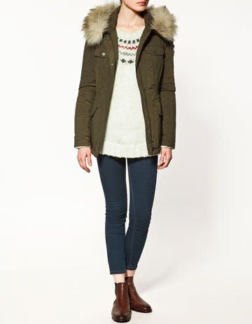 Abrigos de Zara