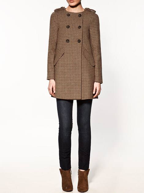 Abrigos de Zara del otoño 