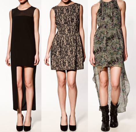 Nuevos vestidos de fiesta de Zara