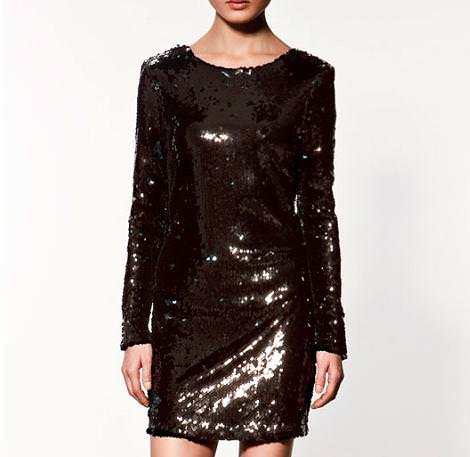 Nuevo vestido de lentejuelas de Zara
