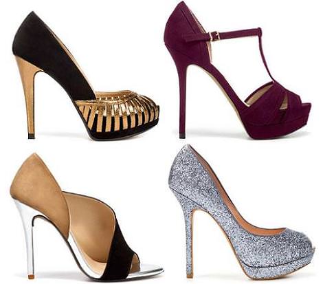 Zapatos de fiesta de Zara otoño 