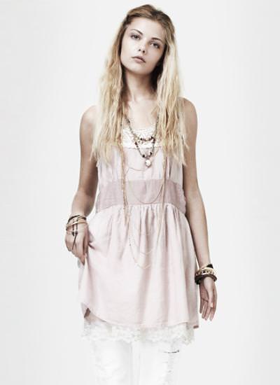 Zara primavera , vestido de croché