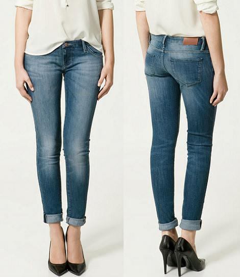Capri jeans