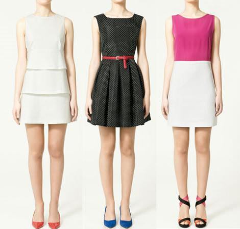 Vestidos Zara primavera 