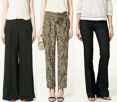 Pantalones anchos