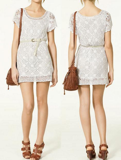 Vestidos de Zara de crochet Vestidos de Zara de crochet