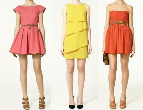 Vestidos de fiesta Zara primavera 