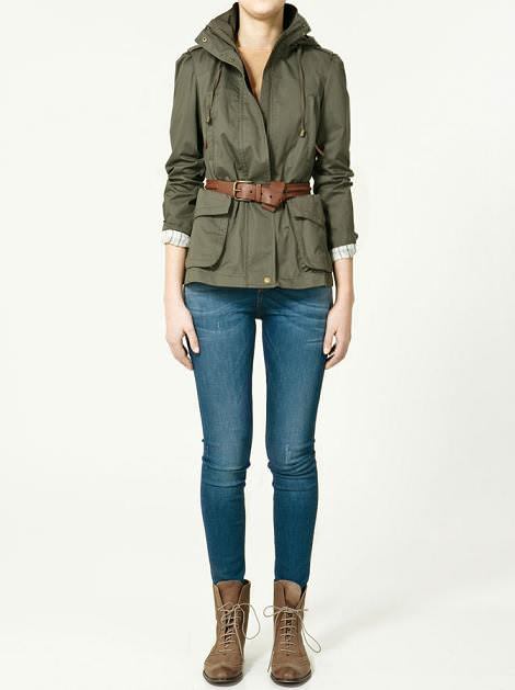 Zara primavera : trenchs, parkas y abrigos