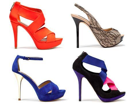 Sandalias de fiesta de Zara 