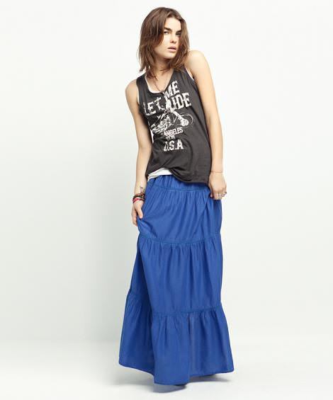 Faldas largas de Zara