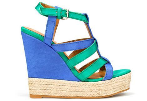 Sandalias cuña