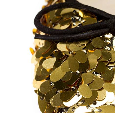 Nueva colección de Zara: Sandalias de lentejuelas